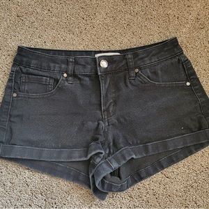 Black Denim Forever 21 Shorts